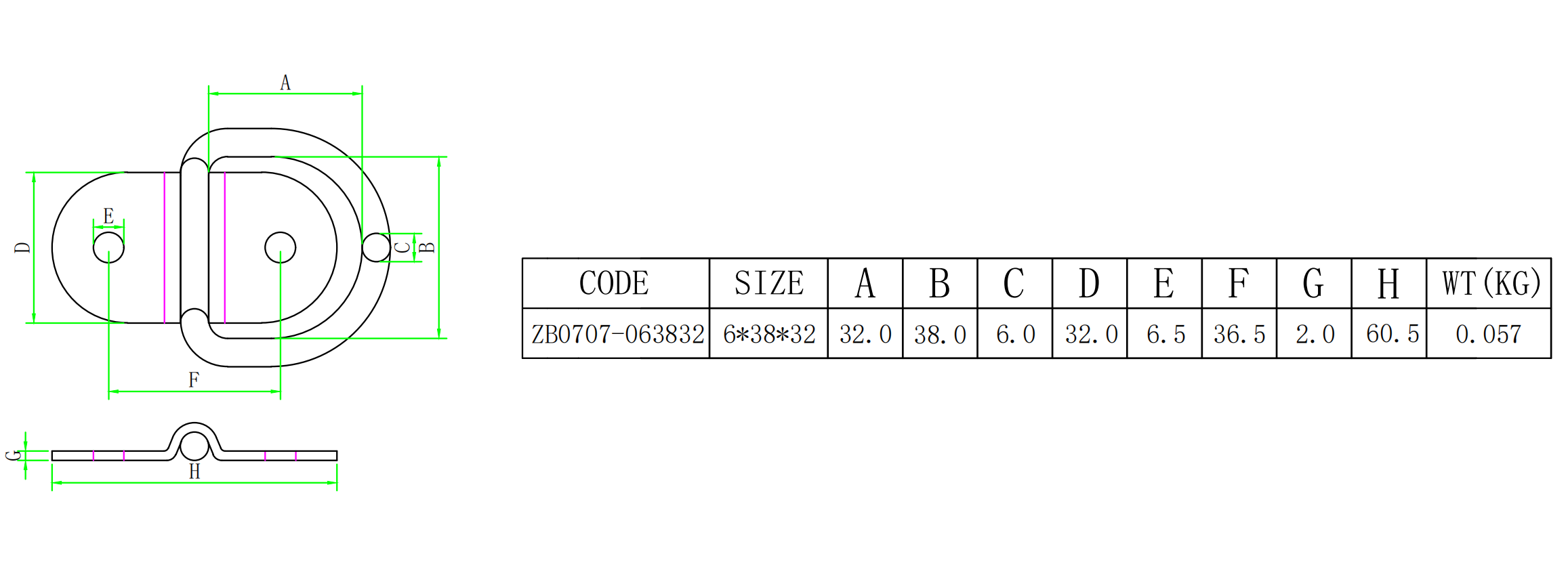 ZB0707size