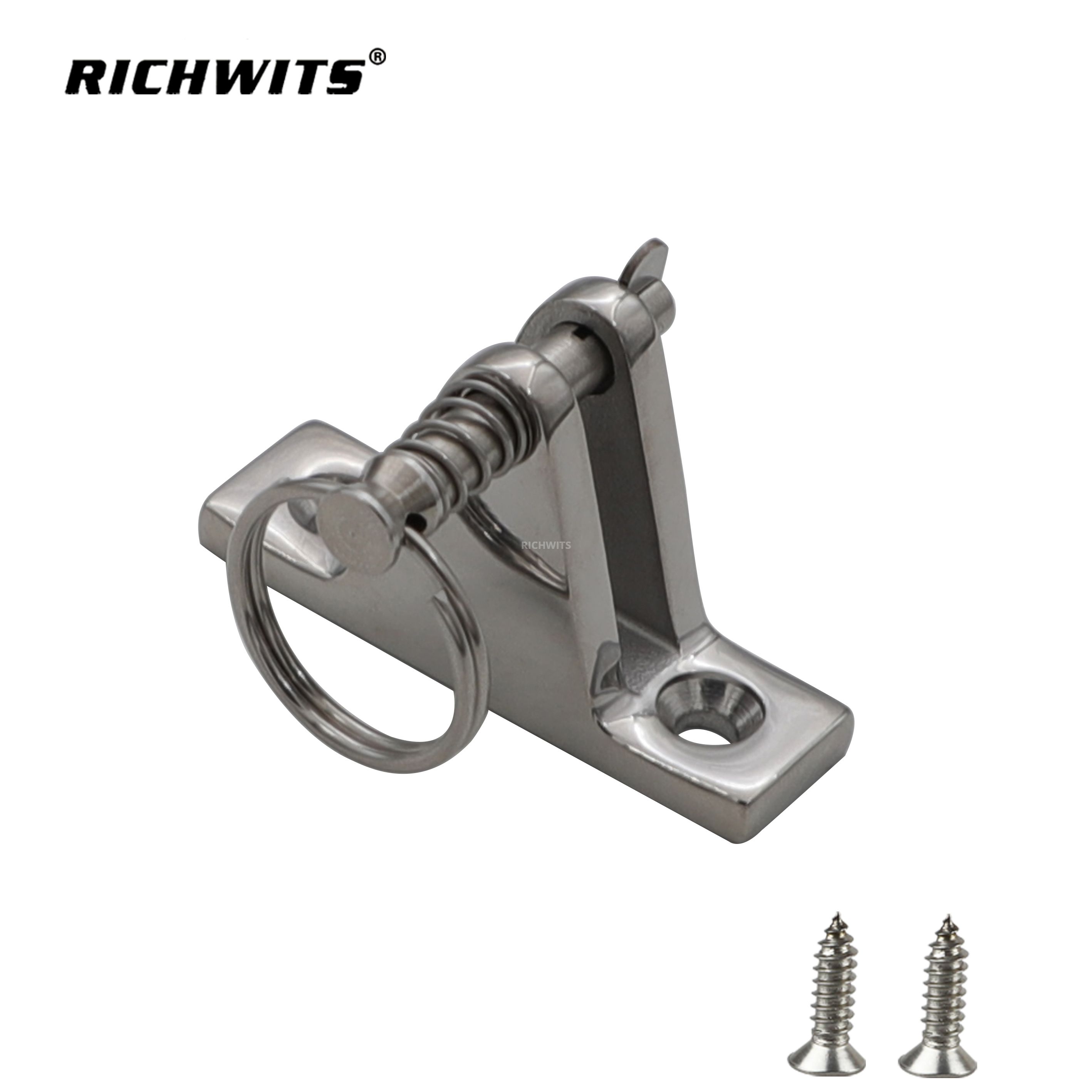 Factory Price 316 Stainless Steel Bimini Top Boat Mount Deck Hinge