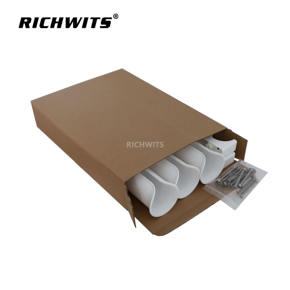 Marine Fishing Rod Holder Bracket Plastic Tube 3 Rod Rack Boat