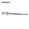 Factory Price Rigging Hardware Stainless Steel316 Closed Body Turnbuckle Jaw to Plain Bar