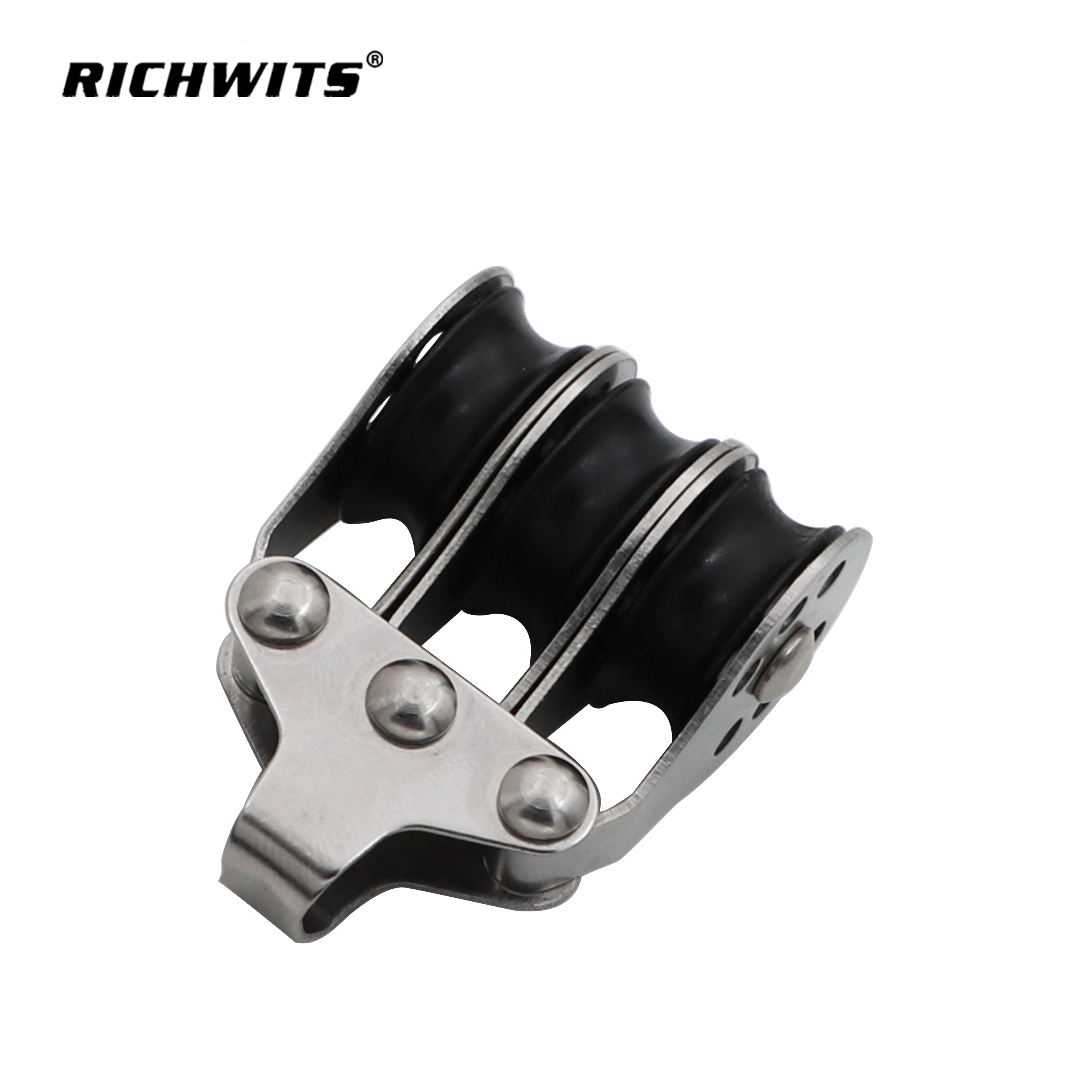 Stainless Steel Car Roof Removal Accessories Nylon Rope Pulley Set 22mm