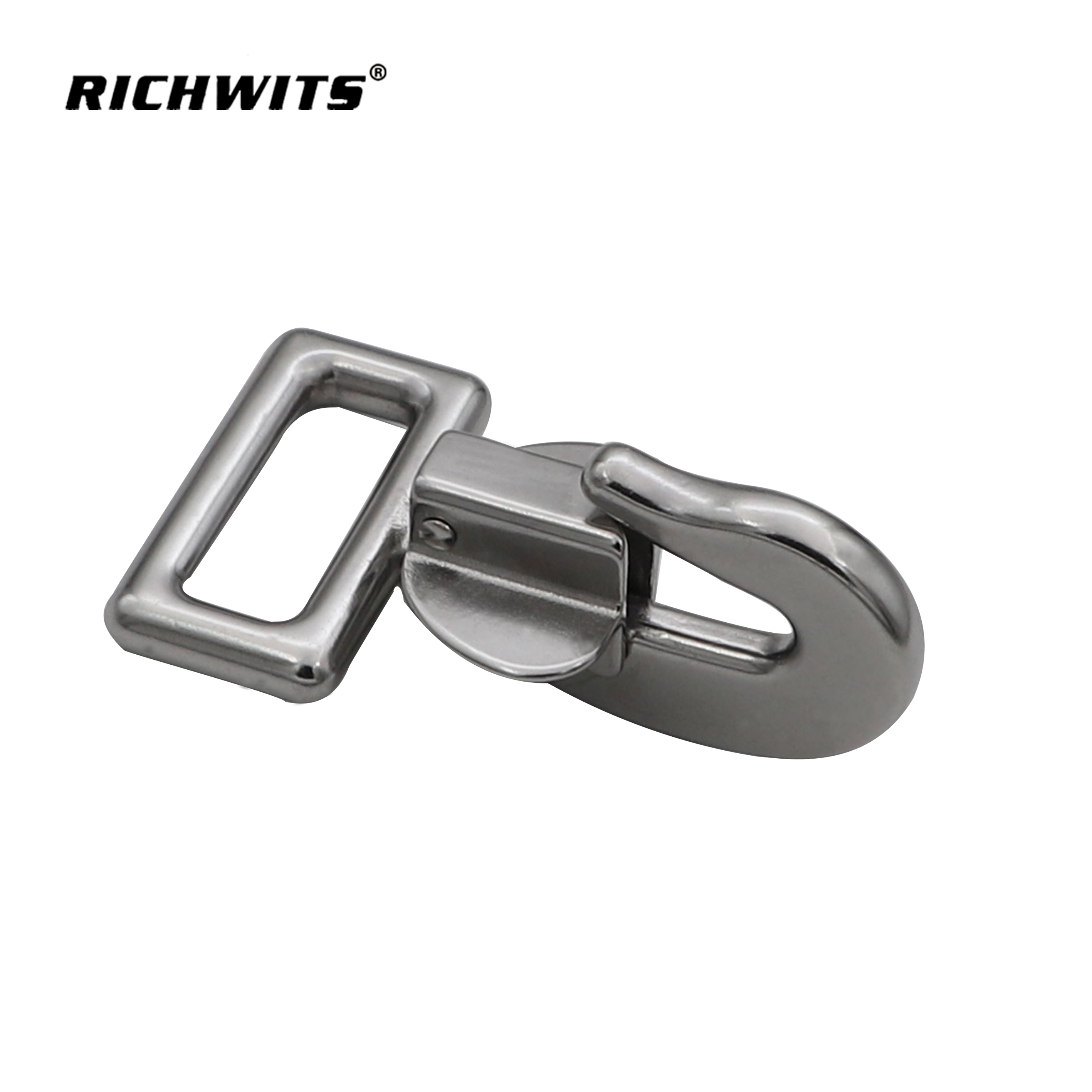 Factory Price Rigging Hardware 304 Stainless Steel Square Eye Snap Hook