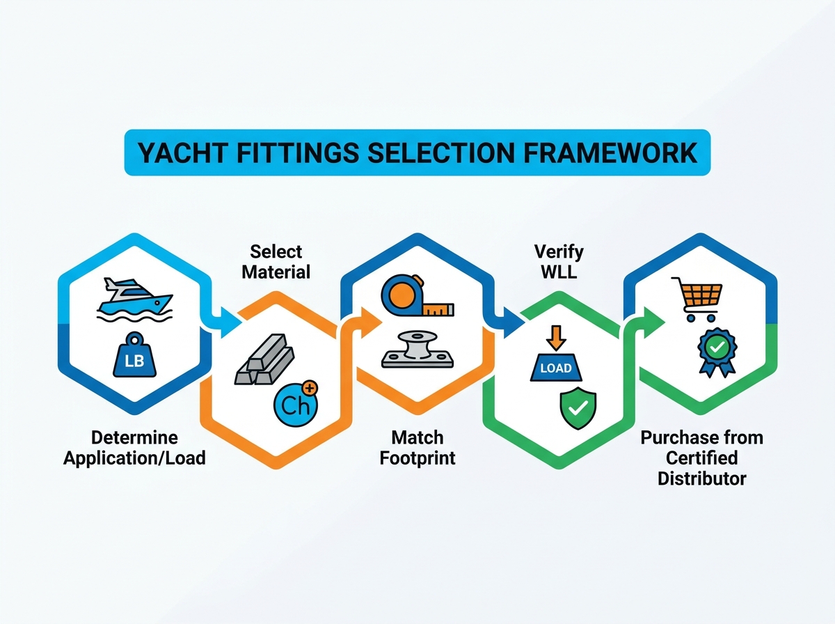 Evaluating marine hardware and stainless steel components