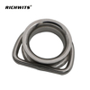 316 Stainless Steel D Ring Thimble Sun Shade Sail Corner Fitting Wire Rope Protector
