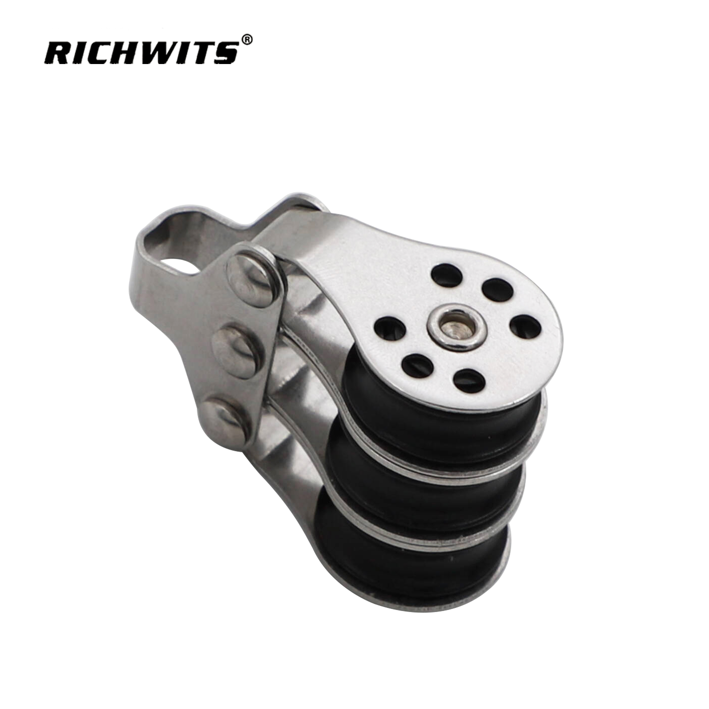 Stainless Steel Car Roof Removal Accessories Nylon Rope Pulley Set 22mm