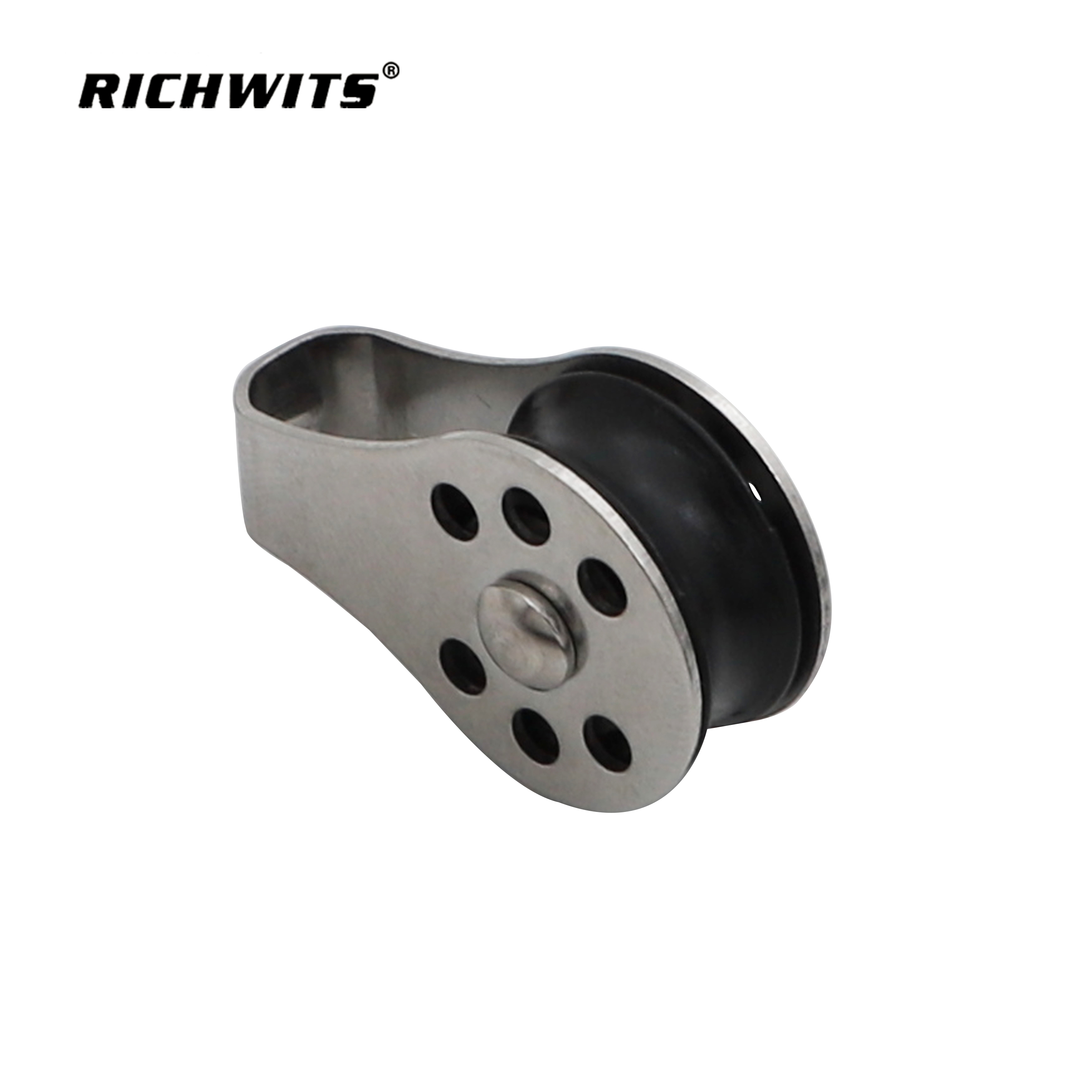 Rigging Hardware Stainless Steel Nylon with Ball Bearings Single Pulley for Rope