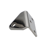 OEM 316 Stainless Steel L Shape Triangle Mounting Bracket, Marine Hardware 90 Degree Corner Support Bracket for Yacht Boat