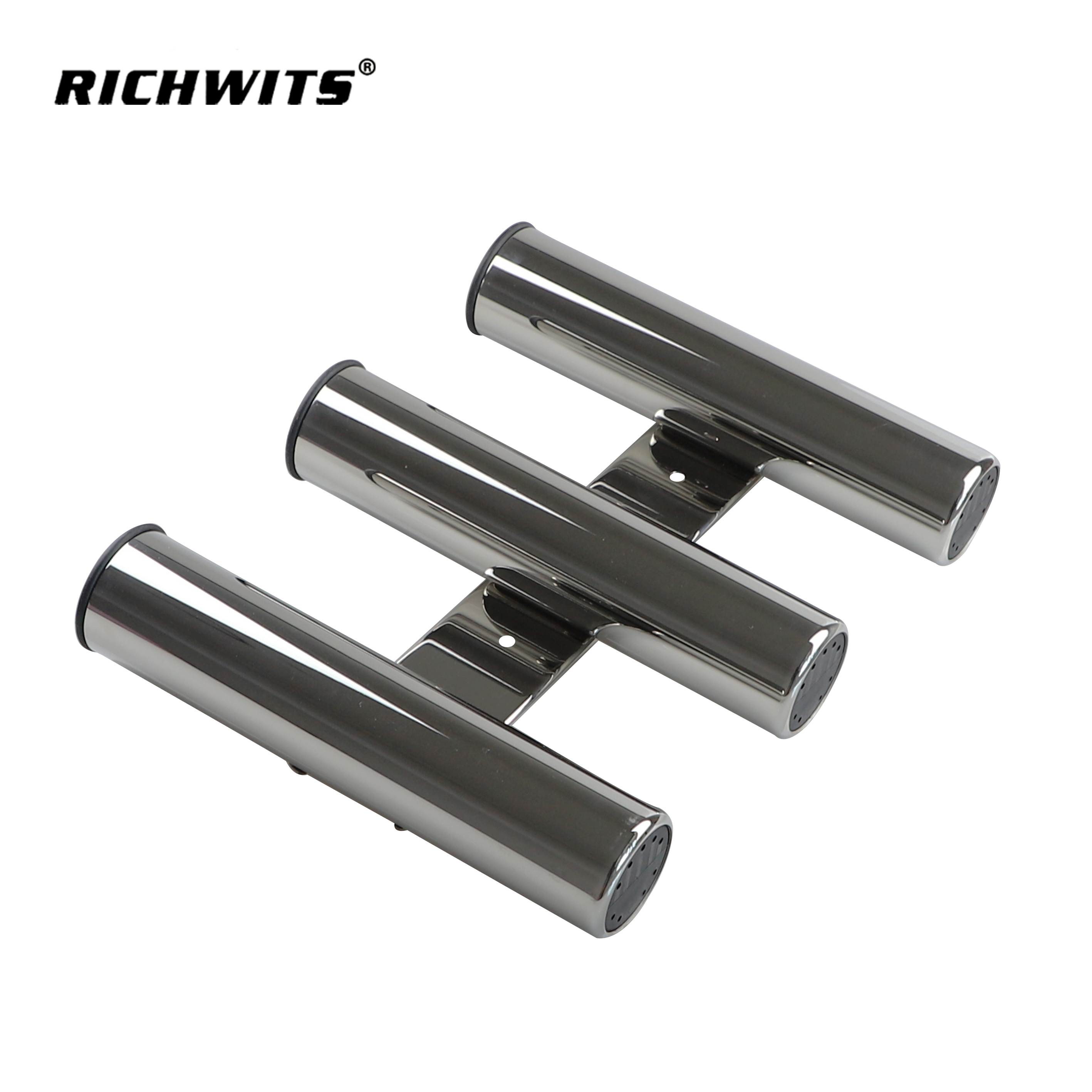 Marine Hardware Stainless Steel316 Fishing Racks Equipment Accessories 3 Tube Rod Holder