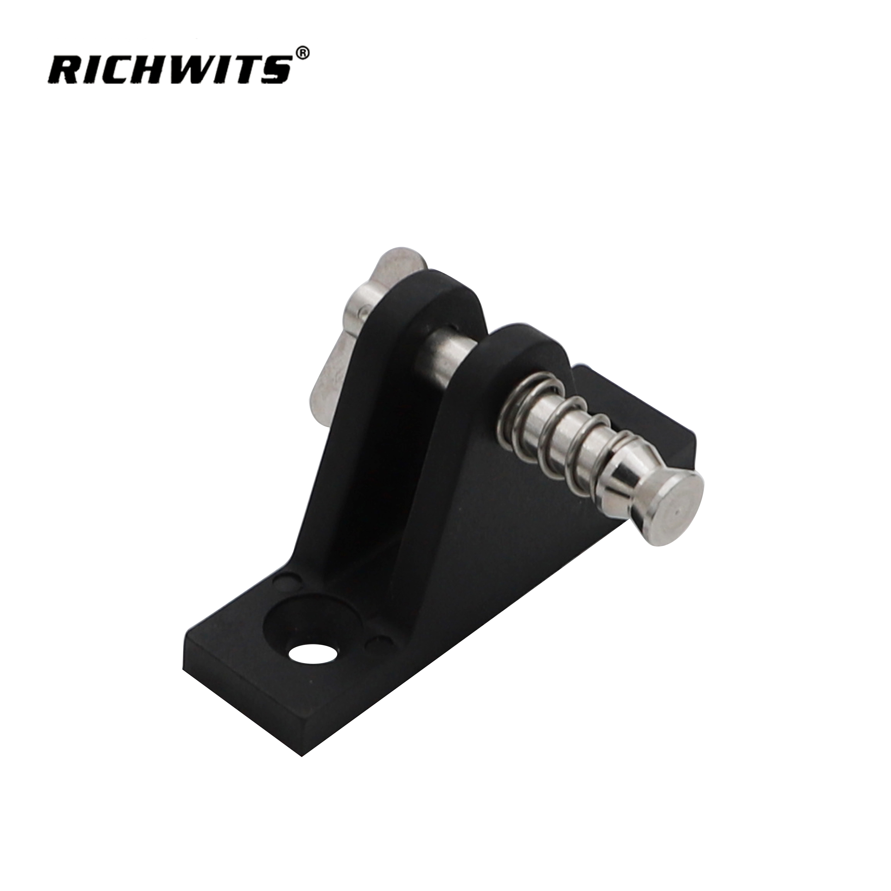 Factory Price RV Sunshade Accessories Plastic Nylon Spring Pull-out Mount Deck Hinge