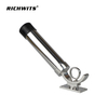 316 Stainless Steel Boat Fishing Rod Holder 360 Degree Swivel Adjustable Deck Mount Rod Holder for Yacht Kayak Marine Fishing