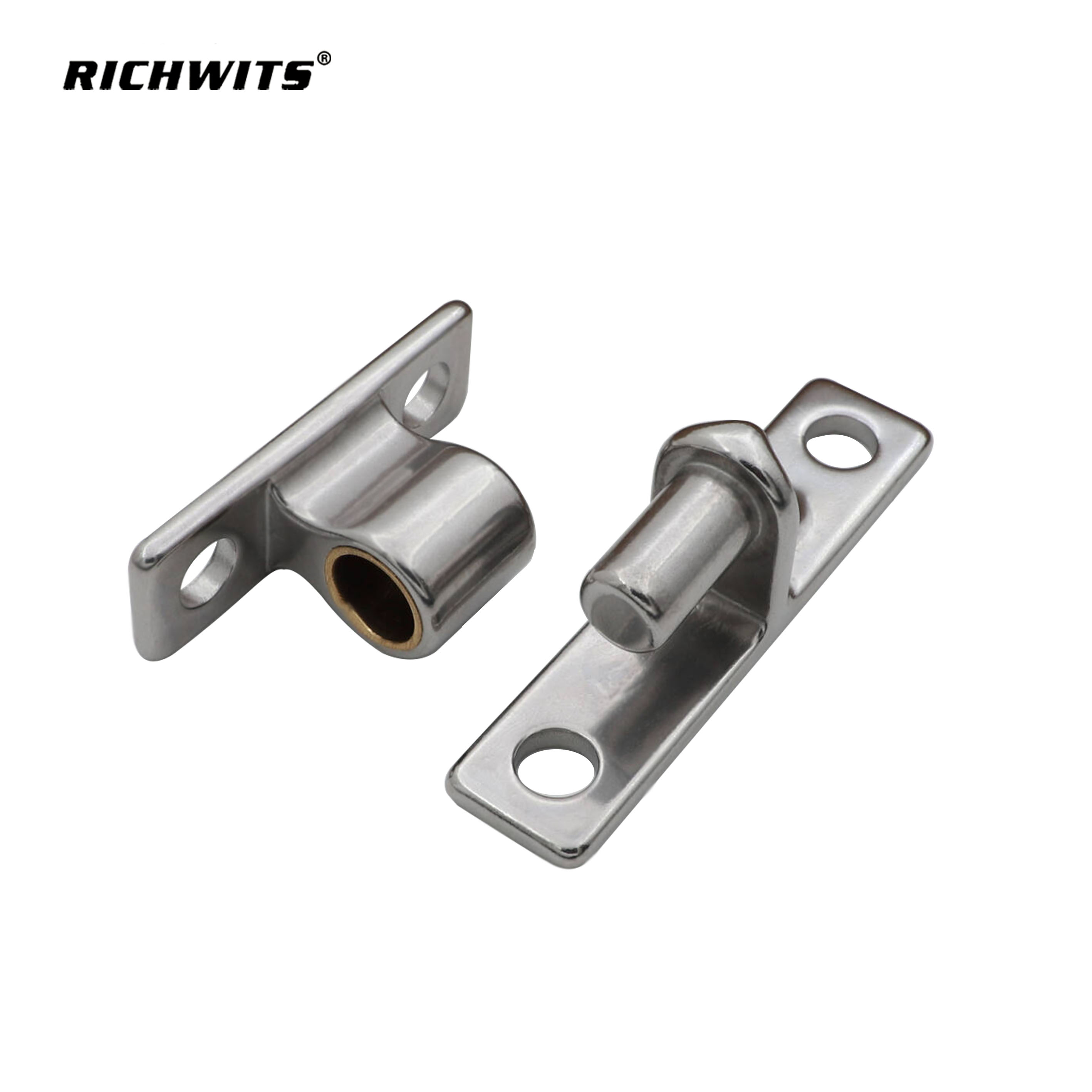304 Stainless Steel Fence Gate Hinge with 4 Holes New Marine Hardware Parts Accessories Casting Hinge