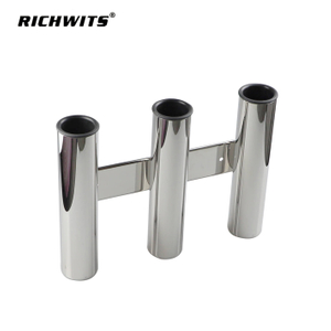 Marine Hardware Stainless Steel316 Fishing Racks Equipment Accessories 3 Tube Rod Holder