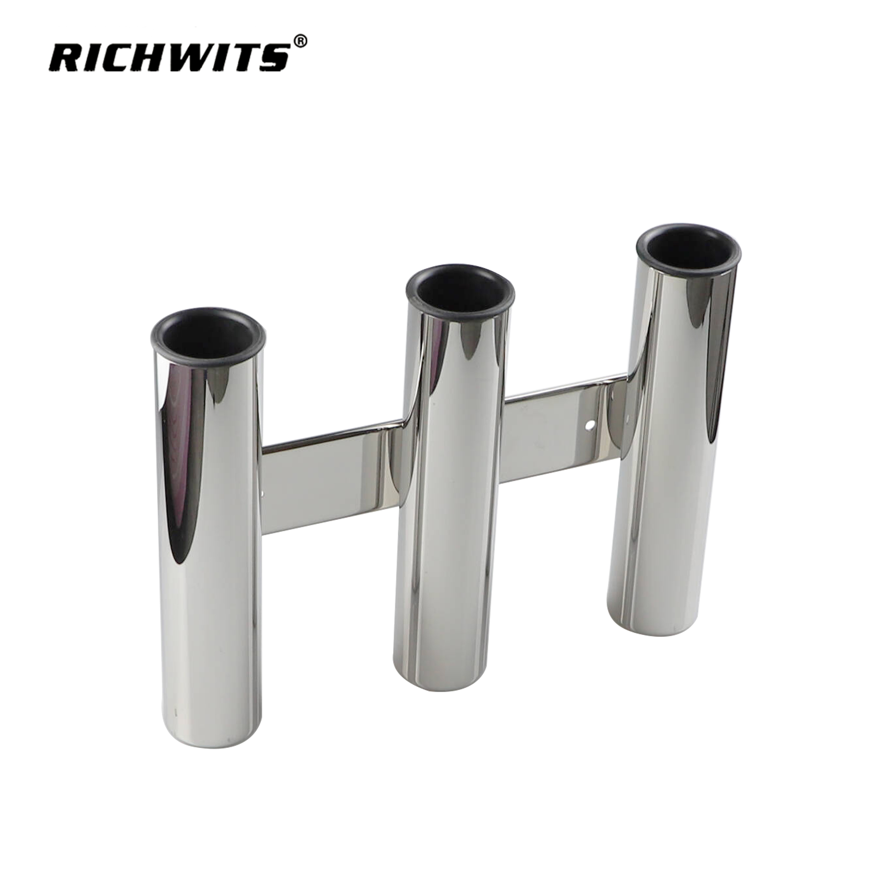 Marine Hardware Stainless Steel316 Fishing Racks Equipment Accessories 3 Tube Rod Holder