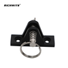 Plastic Nylon Black Ring Latch Pontoon Boat Mount Deck Hinge