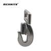 Factory Price Rigging Hardware 304 Stainless Steel Square Eye Snap Hook