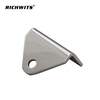 OEM 316 Stainless Steel L Shape Triangle Mounting Bracket, Marine Hardware 90 Degree Corner Support Bracket for Yacht Boat