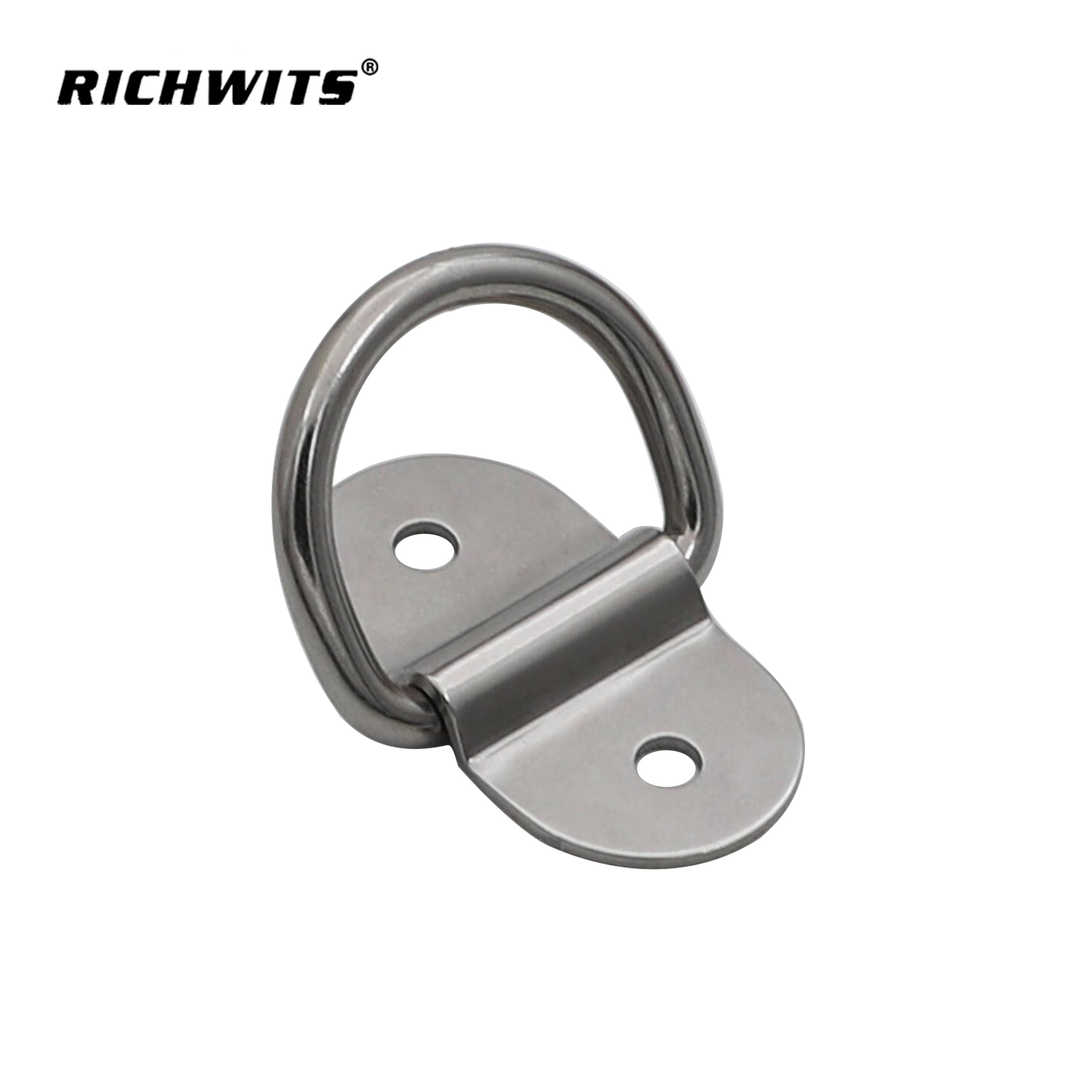 Factory Price Stainless Steel 304 Double Hole D Shape Hatch for Floor Truck Trailer Yacht