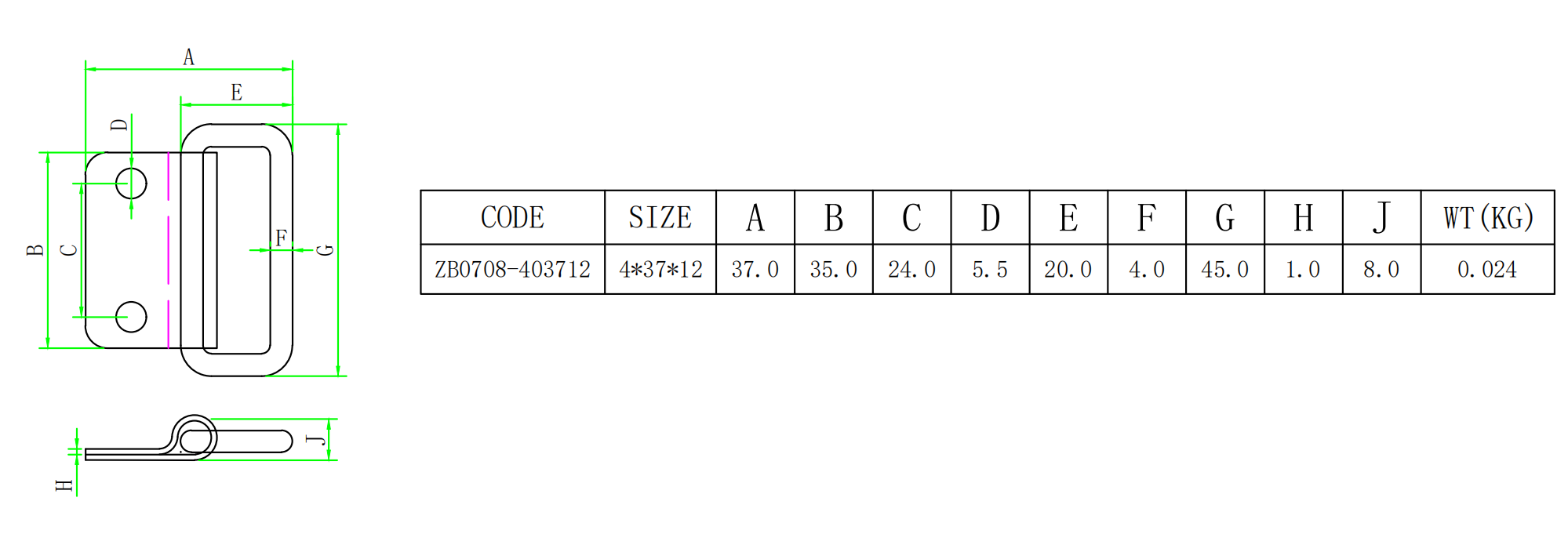 ZB0708size