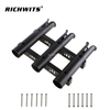 Marine Fishing Rod Holder Bracket Plastic Tube 3 Rod Rack Boat