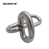 Stainless Steel 316 Marine Rope C Shape Figure 8 Chain Quick Connect Swivel Ring