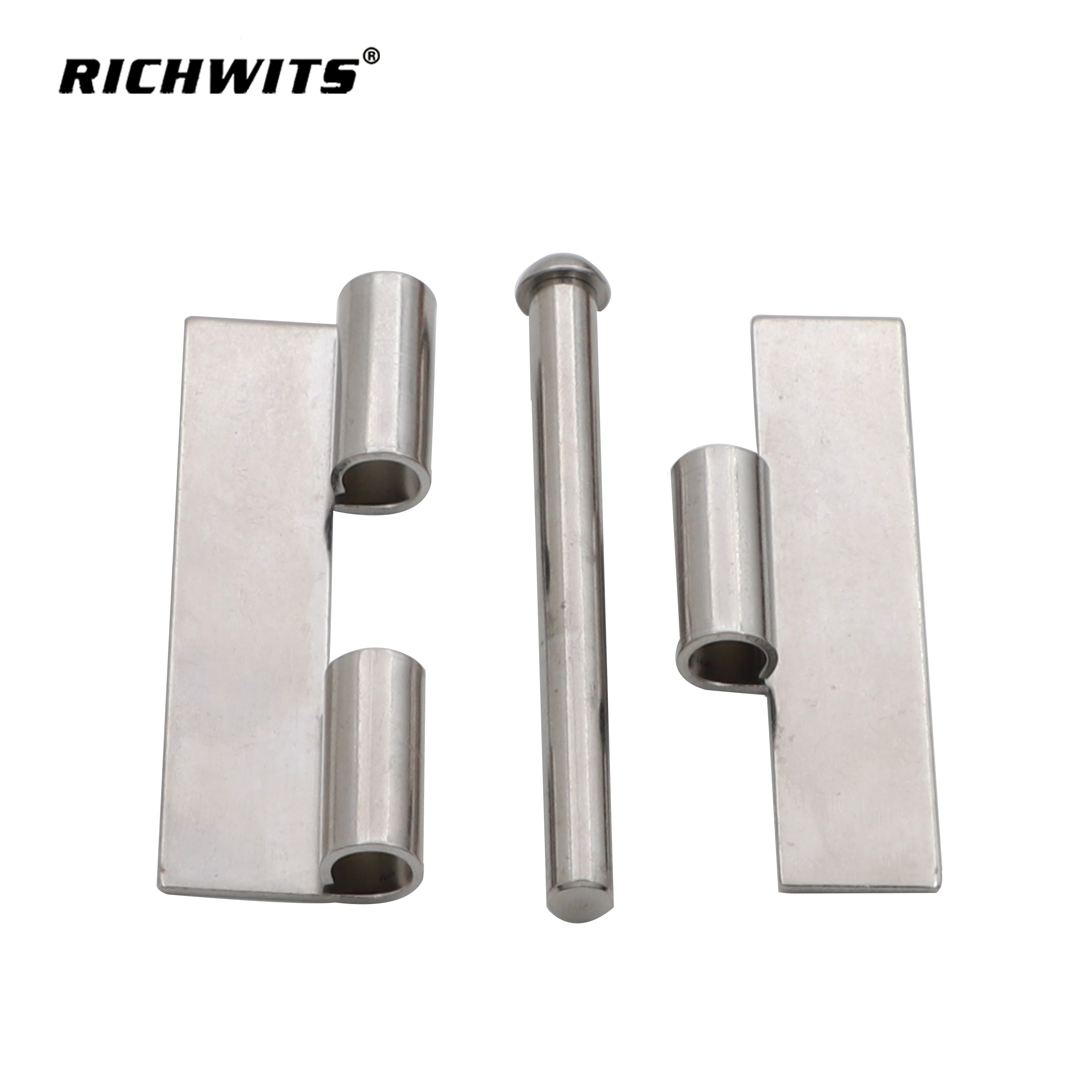 Stainless Steel 304 Door & Window Connector DrawerHoleless Welded Release Hinge 