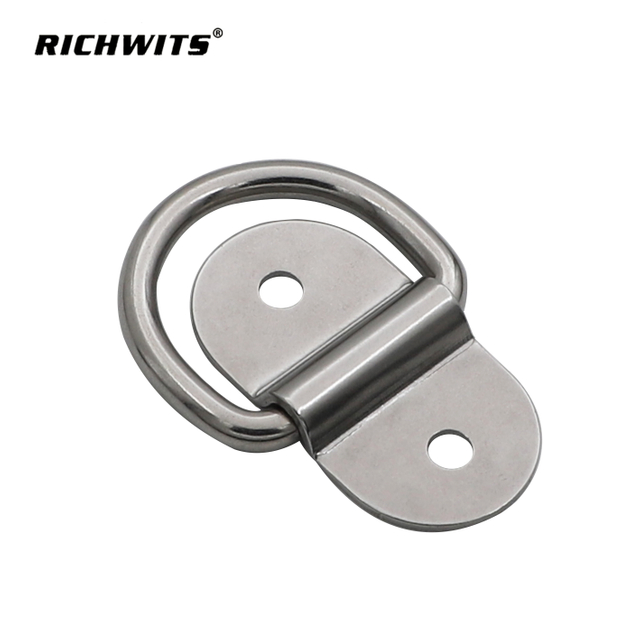 Factory Price Stainless Steel 304 Double Hole D Shape Hatch for Floor Truck Trailer Yacht