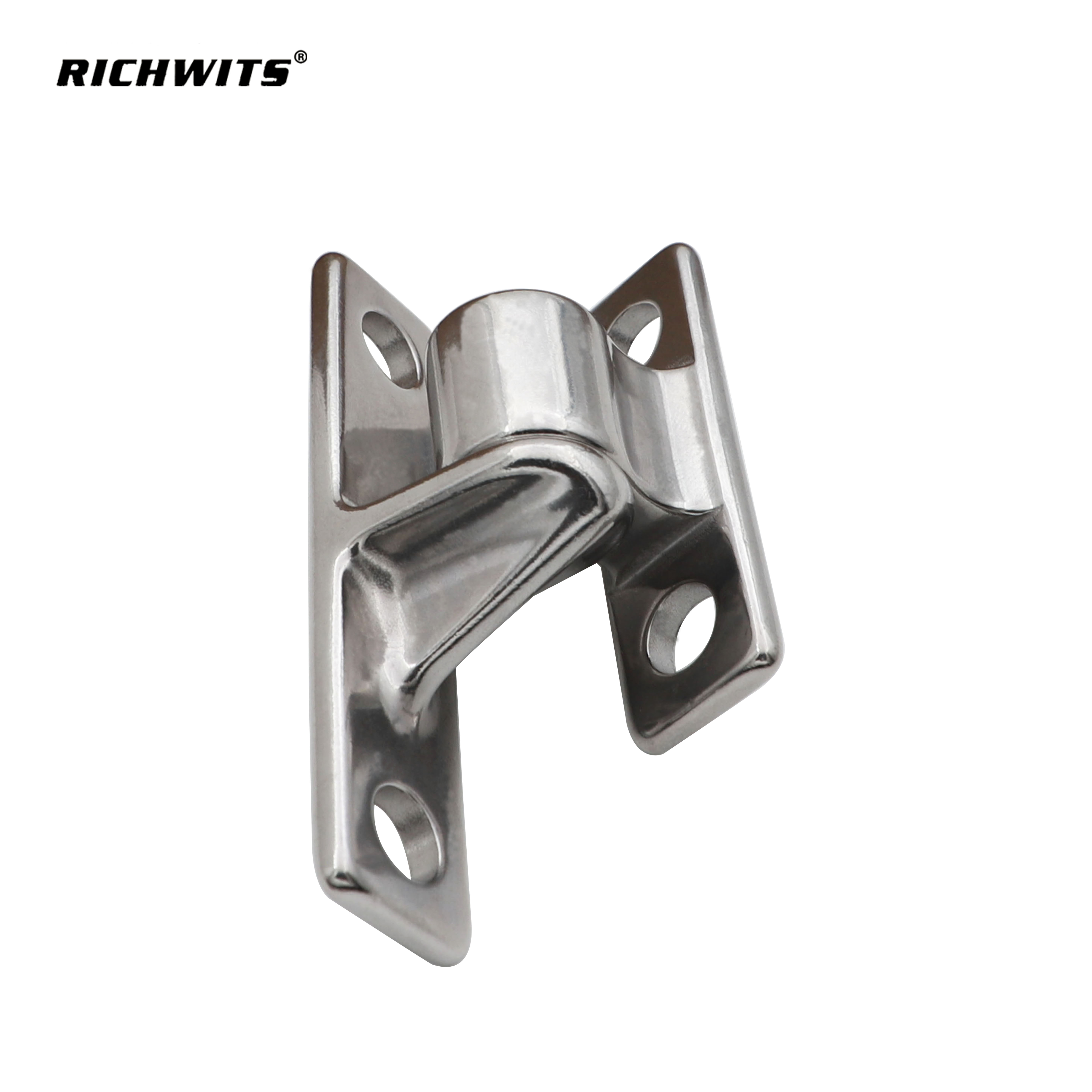304 Stainless Steel Fence Gate Hinge with 4 Holes New Marine Hardware Parts Accessories Casting Hinge