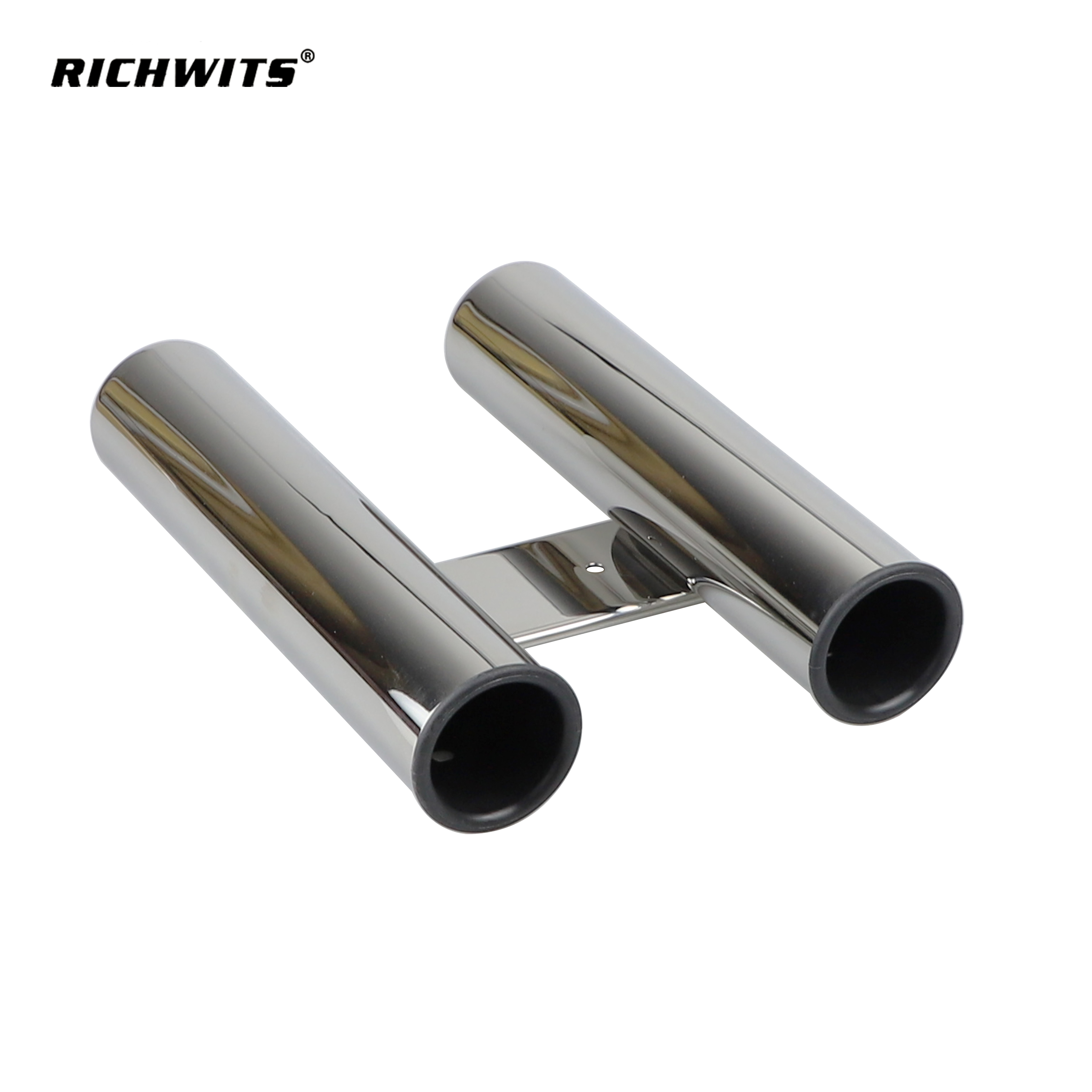 Stainless Steel 316 Marine Hardware Fishing Racks Equipment Accessories Double Rod Holder