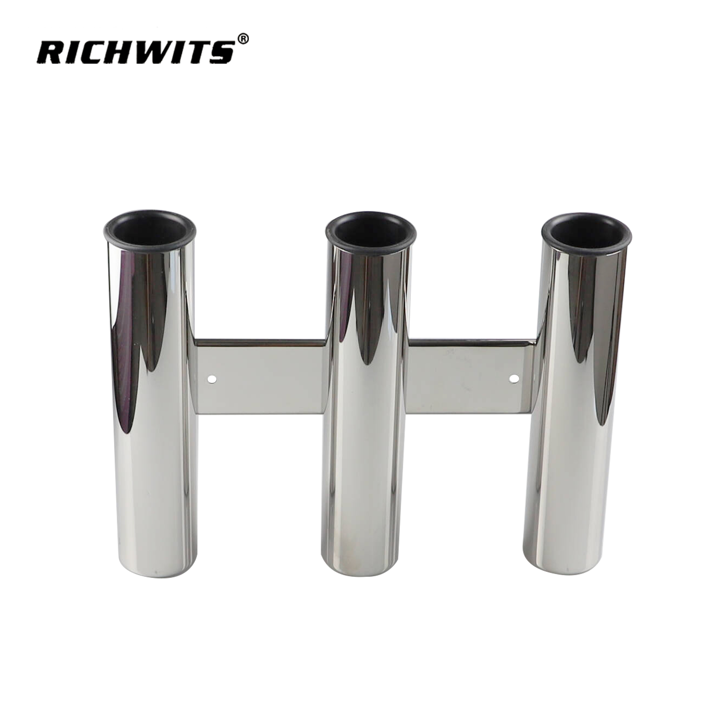 Marine Hardware Stainless Steel316 Fishing Racks Equipment Accessories 3 Tube Rod Holder