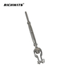 Factory Price Rigging Hardware Stainless Steel316 Closed Body Turnbuckle Jaw to Plain Bar